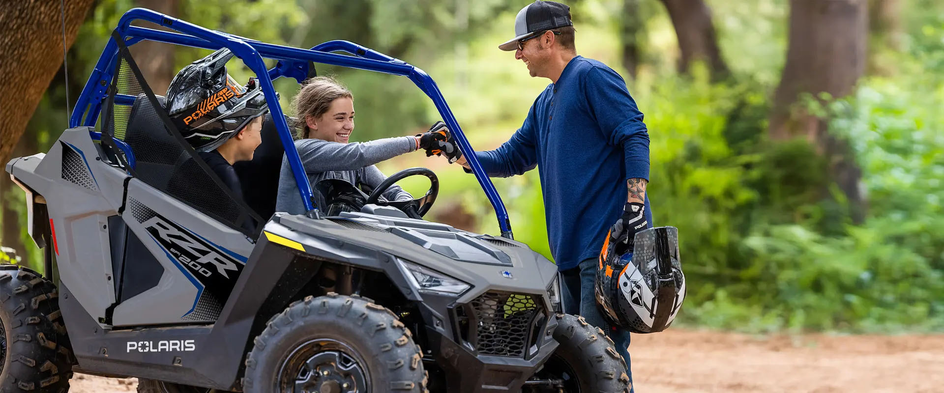 New 2027 Polaris RZR 200 EFI Indy Red | Utility Vehicles in Monroe
