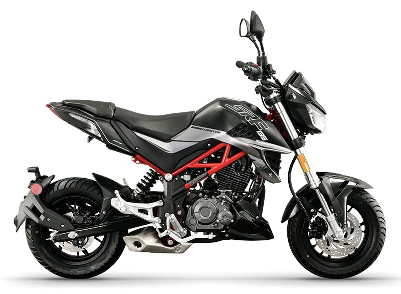 New 2024 QJMotor SRF135 Motorcycles Black in Mechanicsburg, PA