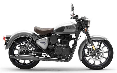 New 2024 Royal Enfield Classic 350 Signals Marsh Grey Motorcycles in Austin TX
