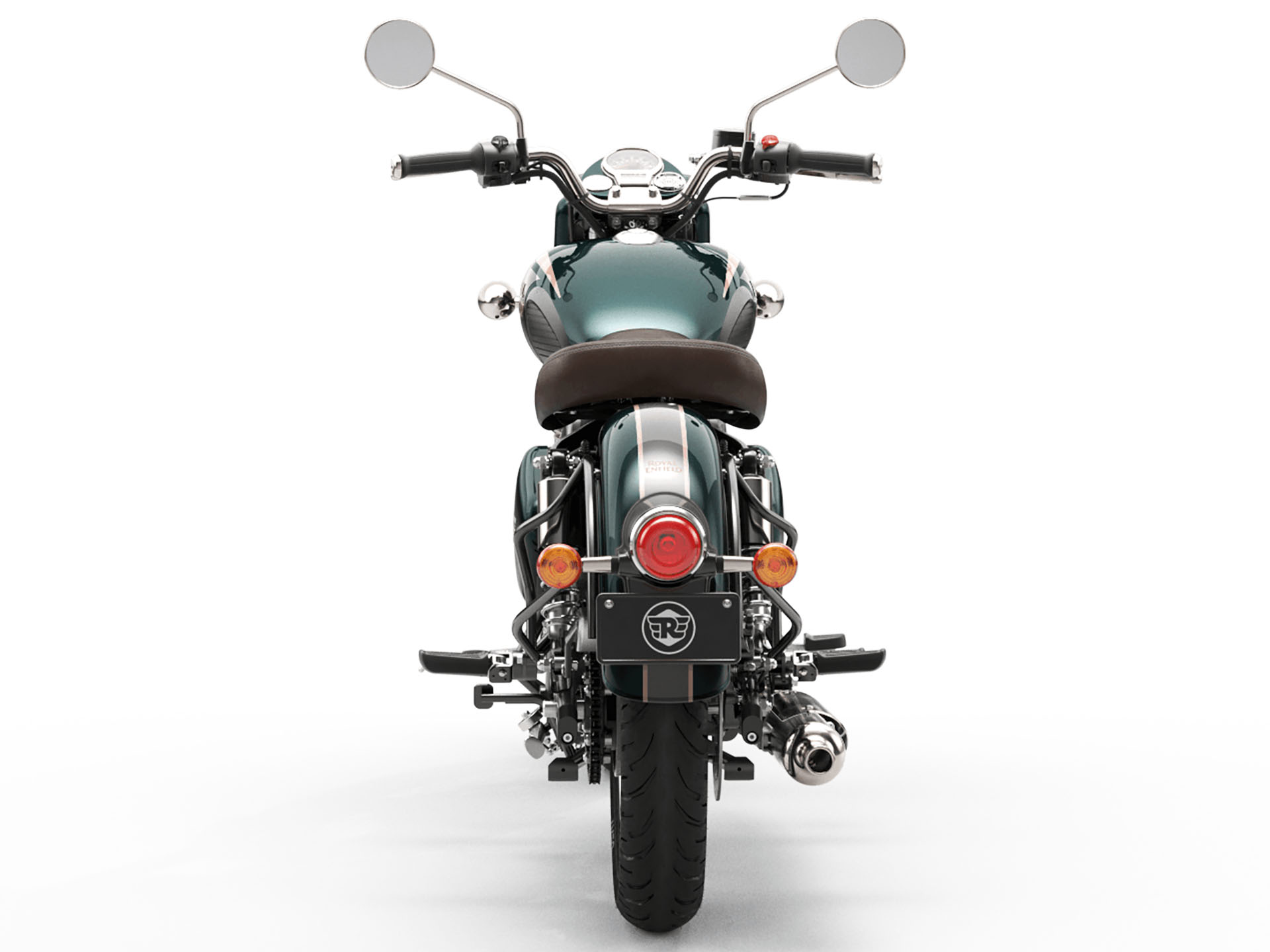 Royal enfield classic 350 dark green hot sale