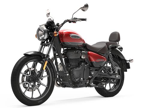 New 2024 Royal Enfield Meteor 350 Motorcycles in Burlington WA Supernova Red