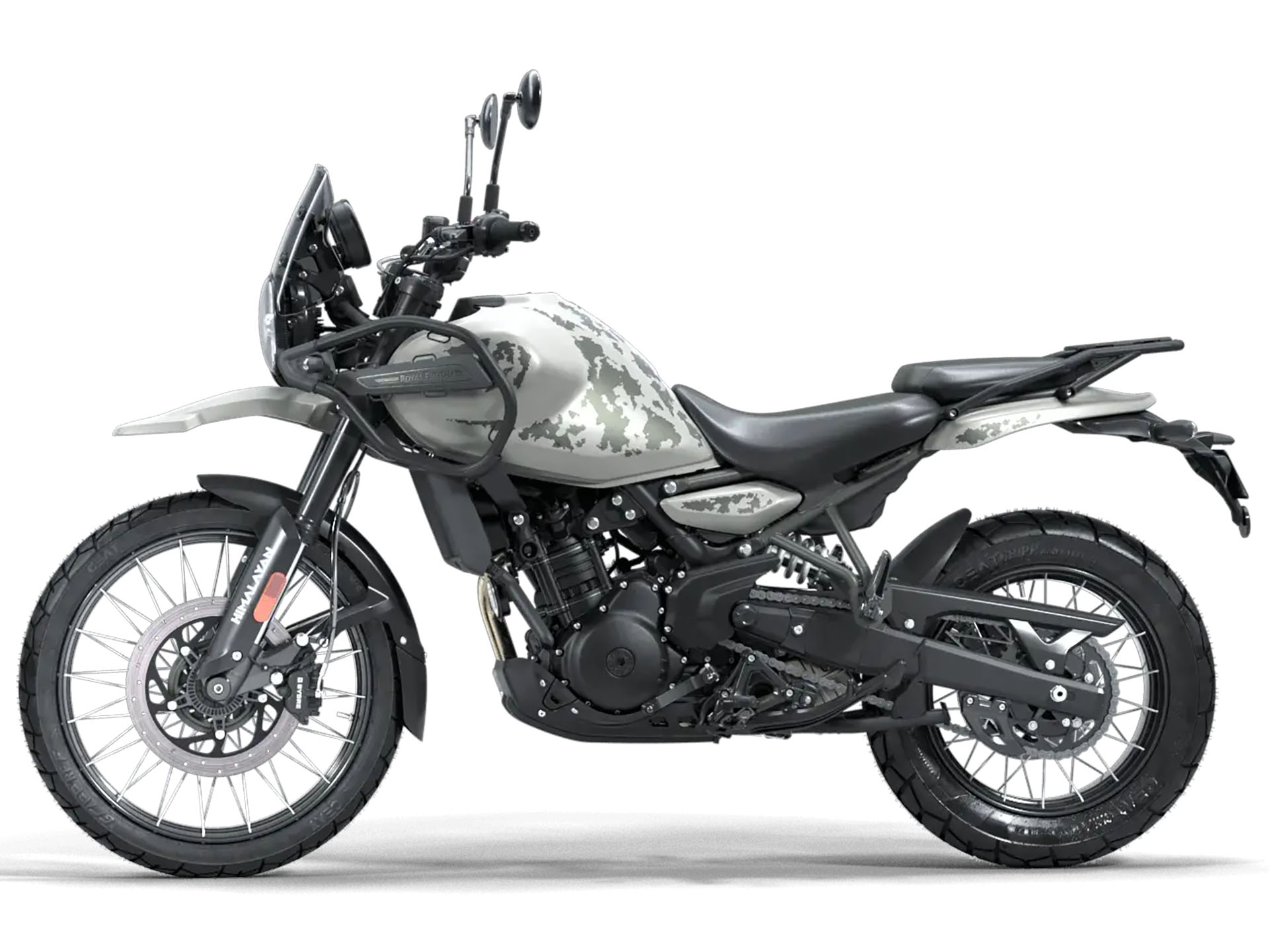 New 2024 Royal Enfield Himalayan 450 Columbia MO Specs Price Photos Kamet White