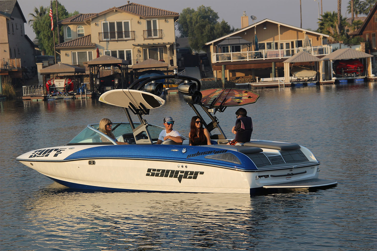 New 2025 Sanger 212 SL Power Boats Inboard in Kenner, LA | Stock