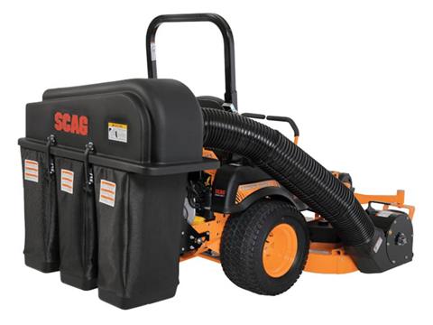 New SCAG Power Equipment 3-Bag Grass Catcher Mower Implements in