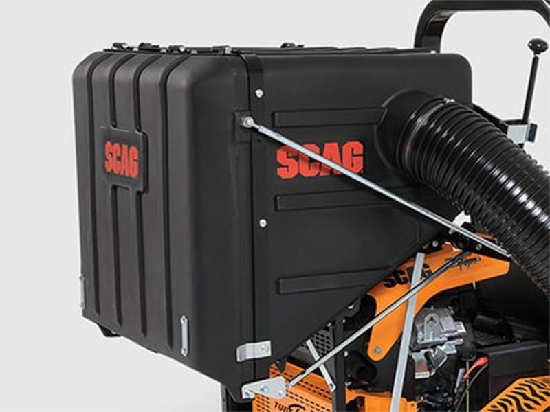 New SCAG Power Equipment Clam-Shell Grass Catcher, Bastrop TX