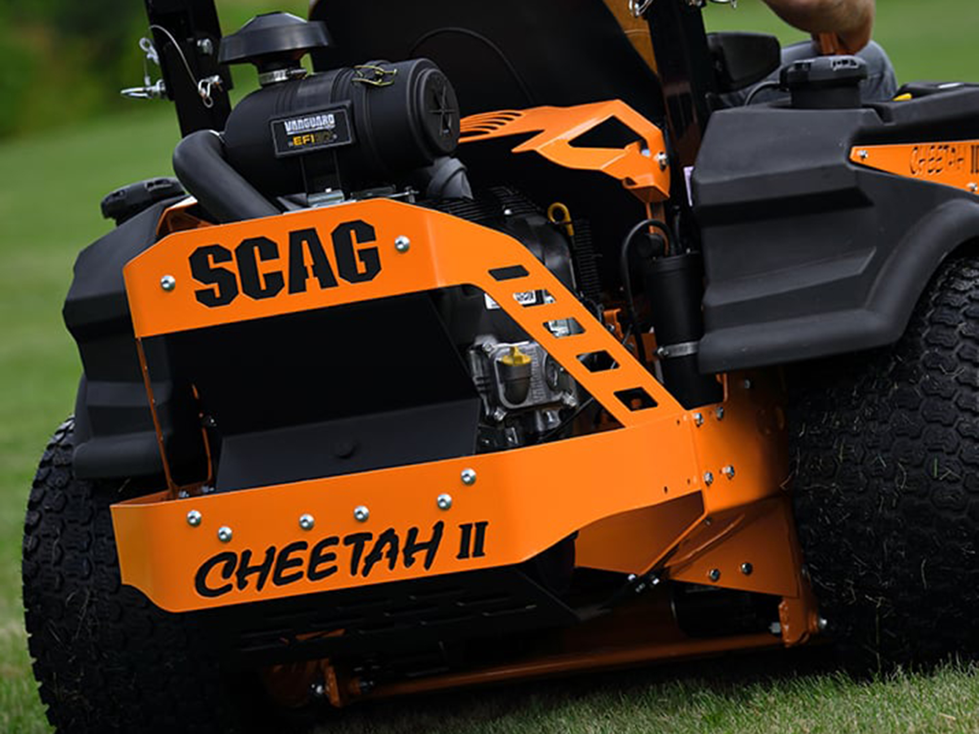 New 2025 SCAG Power Equipment Cheetah II Blackout Edition 72