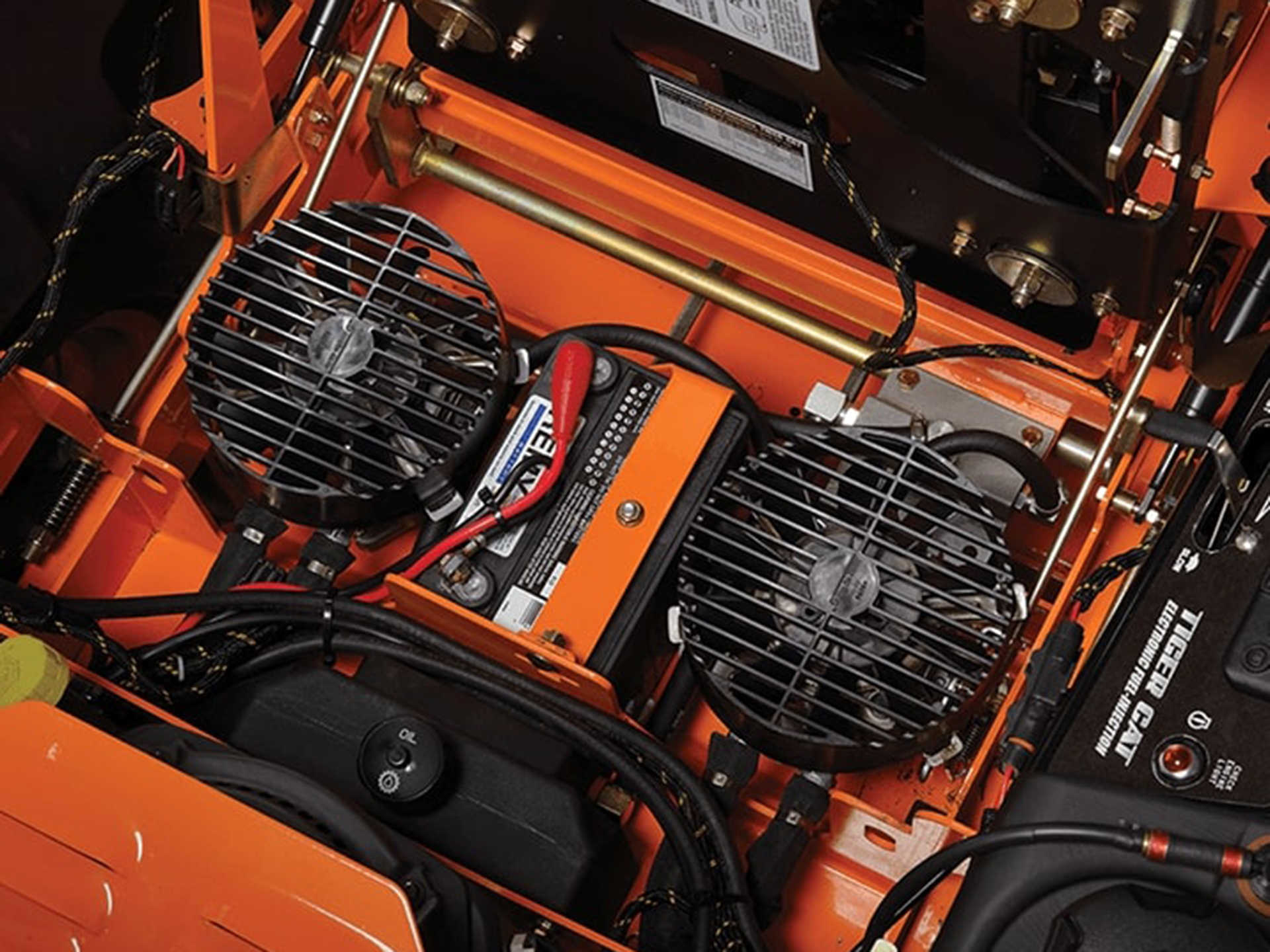 New 2025 SCAG Power Equipment Tiger Cat II 52 in. Kawasaki