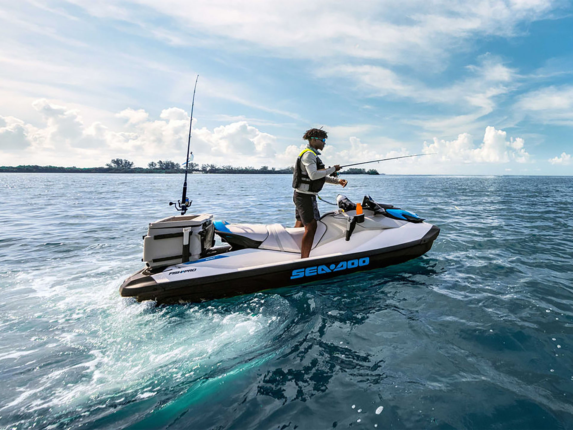 2024 Sea-Doo FishPro Scout 130 + iDF iBR in Columbus, Ohio - Photo 9
