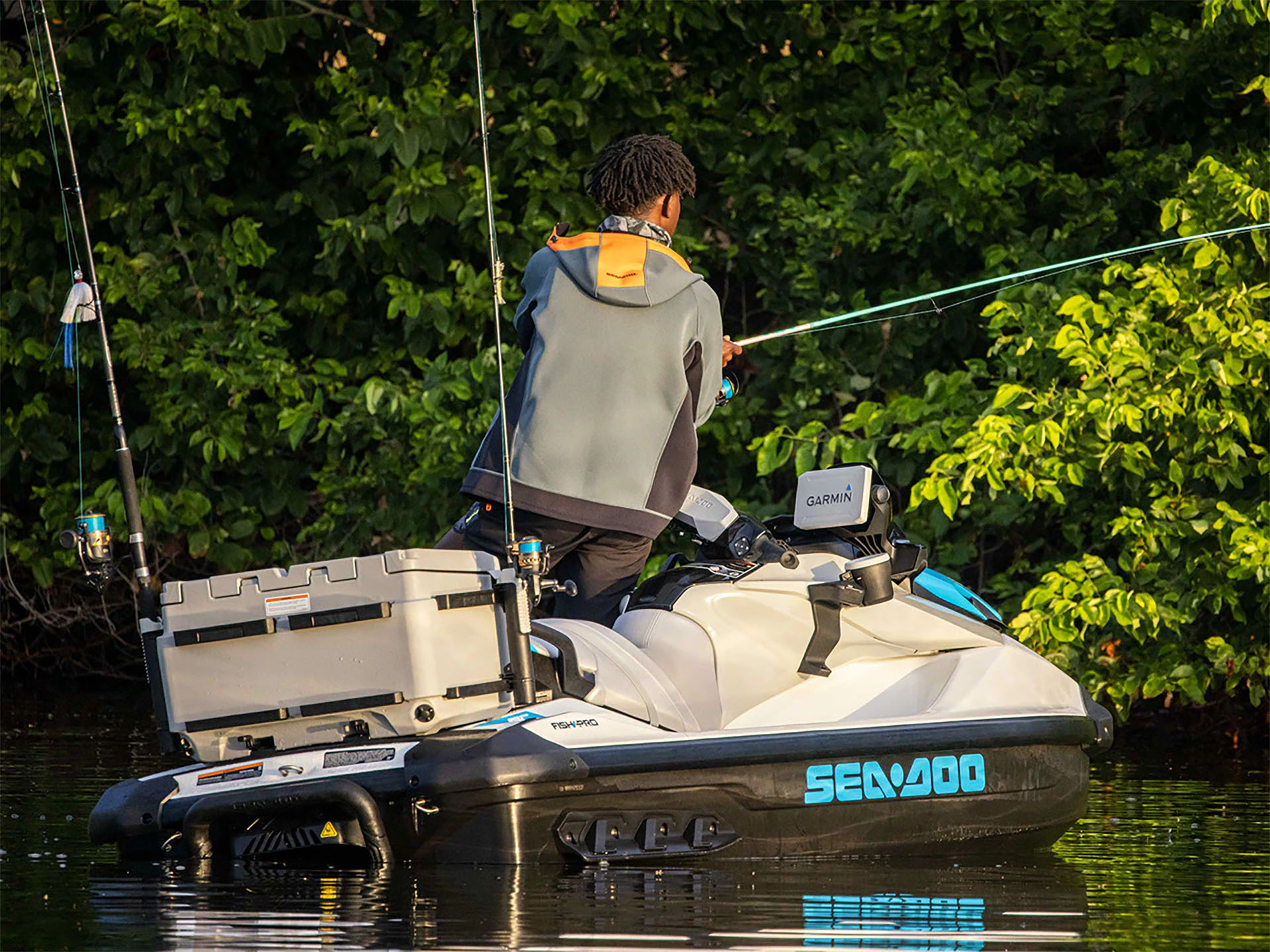 2024 Sea-Doo FishPro Scout 130 + iDF iBR in Columbus, Ohio - Photo 10