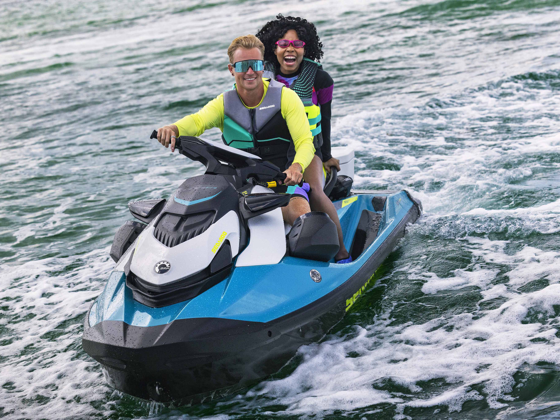 New 2024 Sea-Doo GTI SE 170 iBR iDF + Sound System Ice Metal