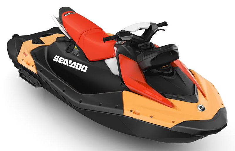 2025 Sea-Doo Spark for 3 90 hp + Convenience package with iBR and audio in option in Enfield, Connecticut - Photo 2