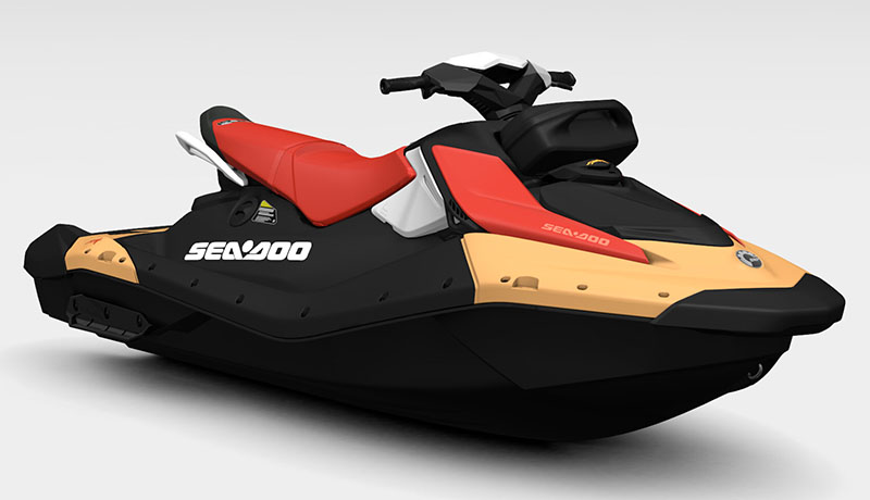 2025 Sea-Doo Spark for 3 90 hp + Convenience package with iBR and audio in option in Enfield, Connecticut - Photo 3