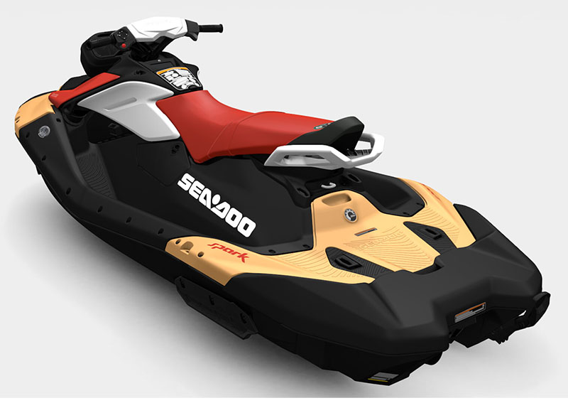 2025 Sea-Doo Spark for 3 90 hp + Convenience package with iBR and audio in option in Enfield, Connecticut - Photo 5