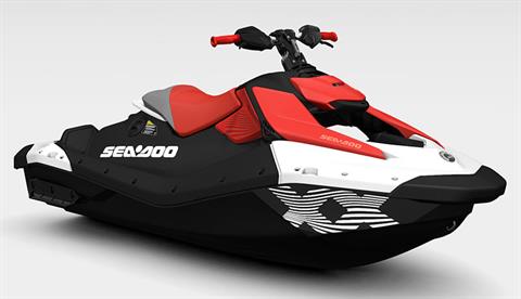 【代引き不可】 1 for Trixx Spark Sea-Doo 2025 New + Red Dragon / White iBR 土地