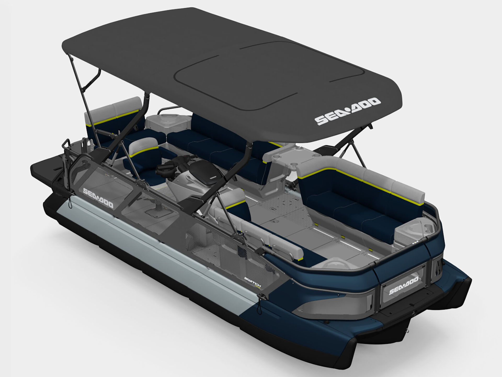 2026 Sea-Doo Switch Cruise Limited 21 - 300 hp (With Double Bimini) in Topeka, Kansas - Photo 2