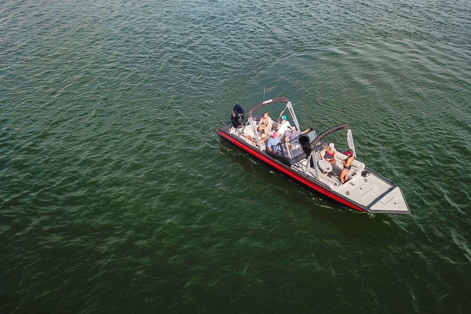 New 2023 SeaArk Super Lounge Easy Power Boats Outboard in