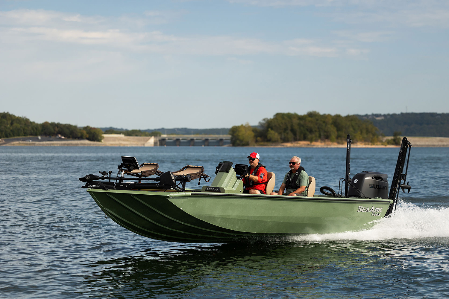 Flex Boat Ride New 2024 SeaArk Flex 21 Power Boats Outboard in Waco, TX