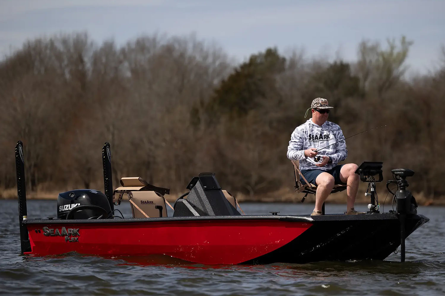 Flex Boat Ride New 2025 SeaArk Flex 19 Power Boats Outboard in Waco, TX
