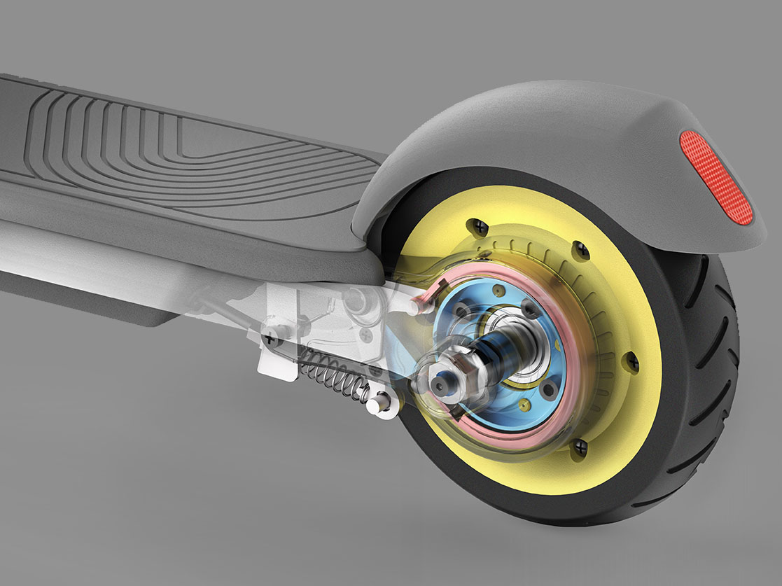New 2025 Segway Ninebot eKickScooter ZING C10, Orange TX