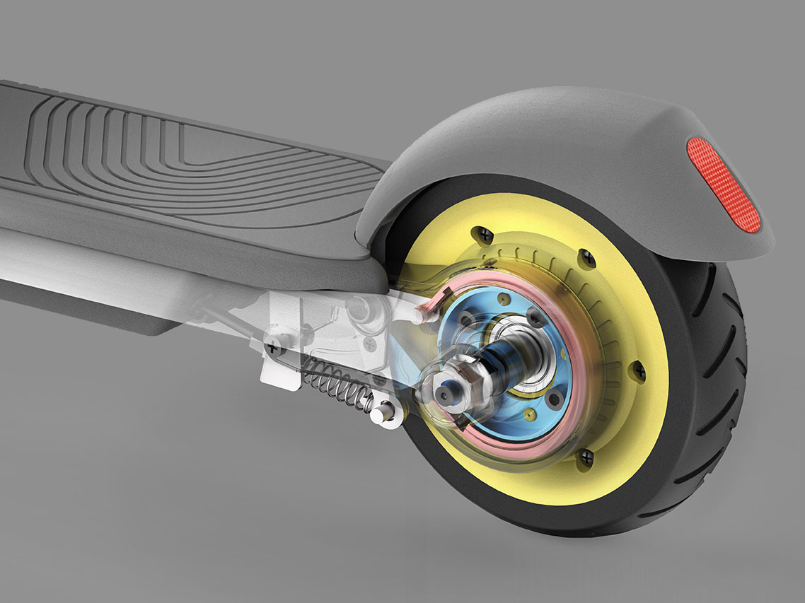 New 2025 Segway Ninebot eKickScooter ZING C8, Orange TX