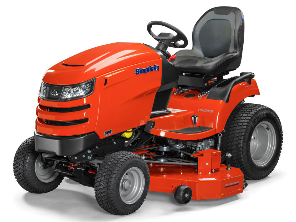New 2025 Simplicity Conquest 52 in. B&S CXi Series 25 hp Orange