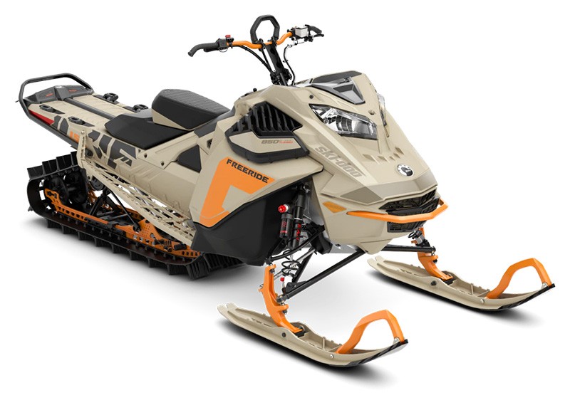 2022 Ski-Doo Freeride 154 850 E-TEC Turbo SHOT PowderMax Light 2.5 w/ FlexEdge in Huron, Ohio - Photo 6
