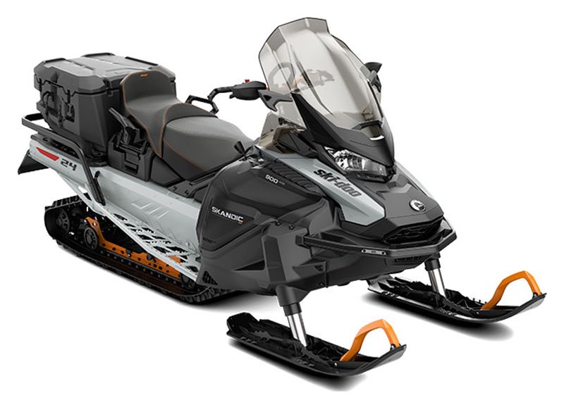 2023 Ski-Doo Skandic SE 900 ACE ES Silent Ice Cobra WT 1.5 Track 24 in. in Huron, Ohio - Photo 1