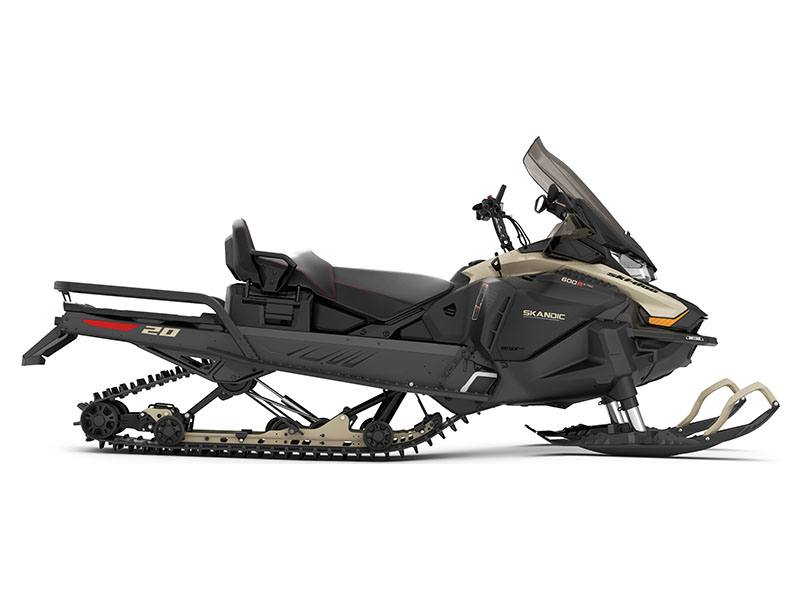 2024 Ski-Doo Skandic LE 600R E-TEC ES Silent Cobra WT 1.5 Track 20 in. in Huron, Ohio - Photo 2