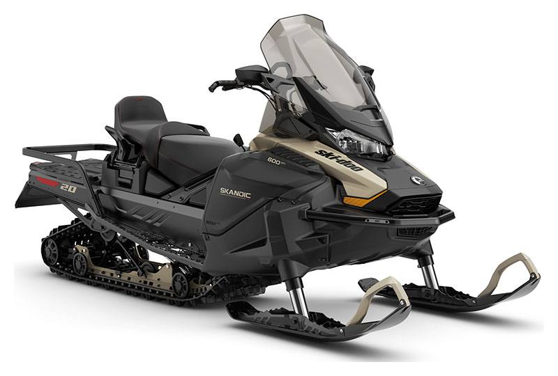 2024 Ski-Doo Skandic LE 600 EFI ES Silent Cobra WT 1.5 Track 20 in. in Huron, Ohio - Photo 1