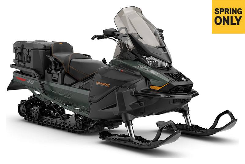 2024 Ski-Doo Skandic SE 600R E-TEC ES Cobra WT 1.8 Track 20 in. in Huron, Ohio - Photo 1