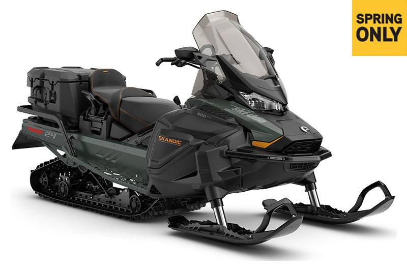 2024 Ski-Doo Skandic SE 900 ACE ES Silent Ice Cobra WT 1.5 Track 24 in. in Huron, Ohio - Photo 1