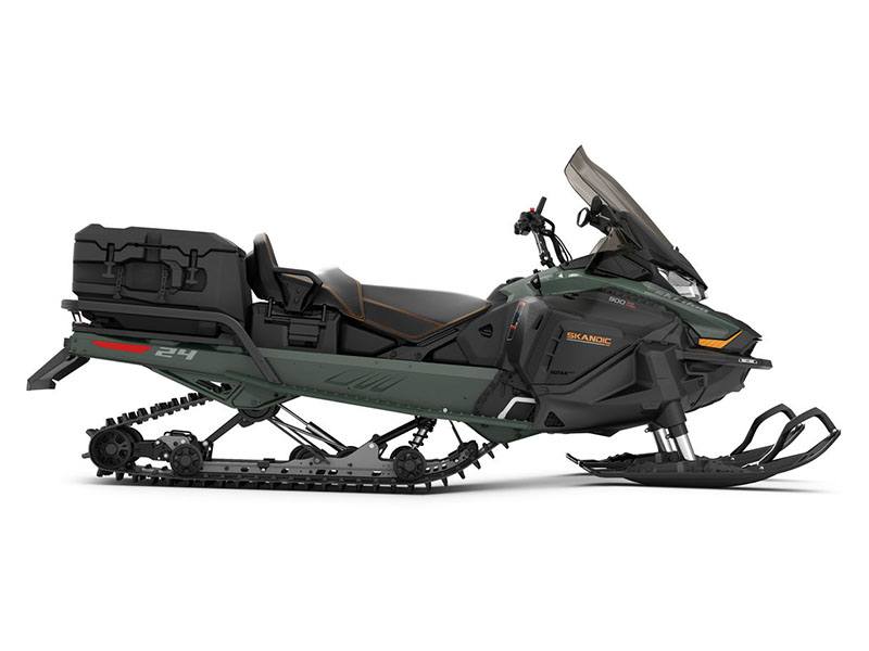 2024 Ski-Doo Skandic SE 900 ACE Turbo ES Silent Ice Cobra WT 1.5 Track 24 in. in Huron, Ohio - Photo 2