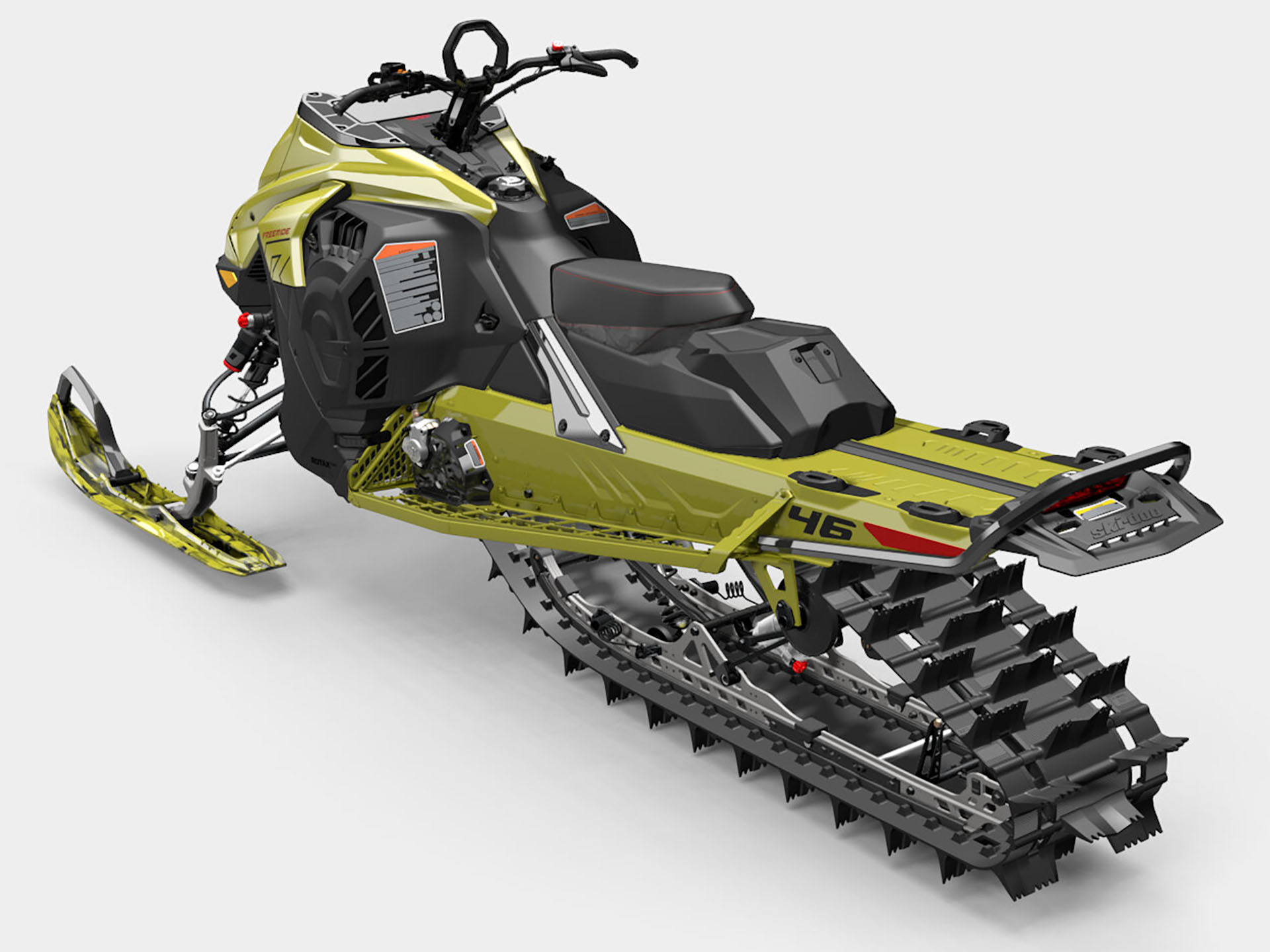 2025 Ski-Doo Freeride 146 850 E-TEC SHOT PowderMax 2.5 w/ 10.25 in. Touchscreen LAC in Hillman, Michigan - Photo 5