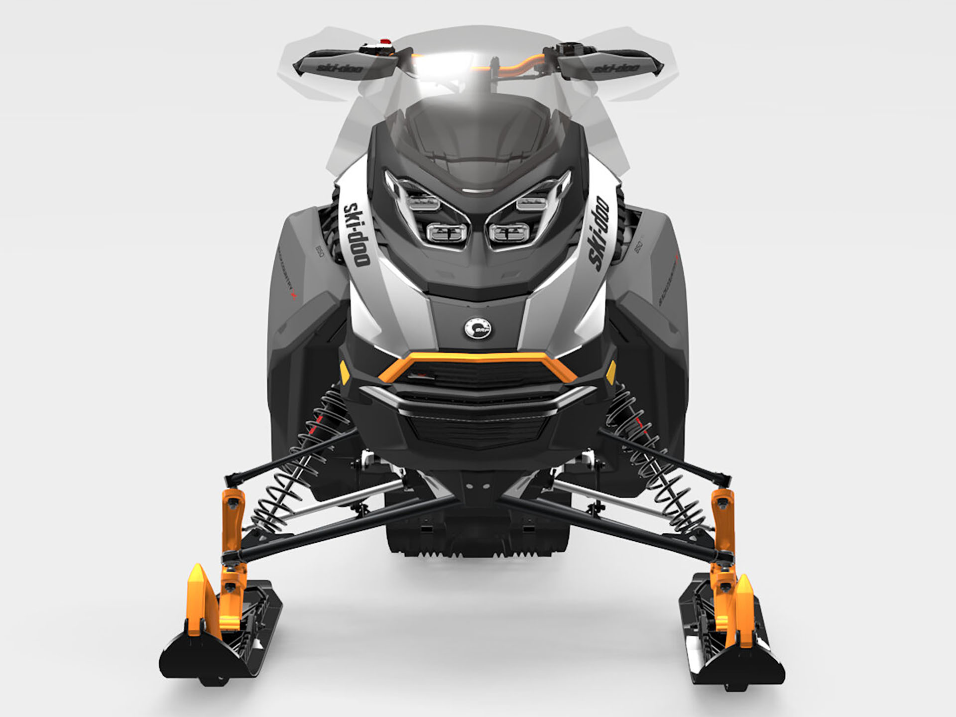 New 2025 Ski-Doo Backcountry X 850 E-TEC ES PowderMax 2.0 | Snowmobiles in  Wasilla & Eagle River AK | Monument Grey / Black