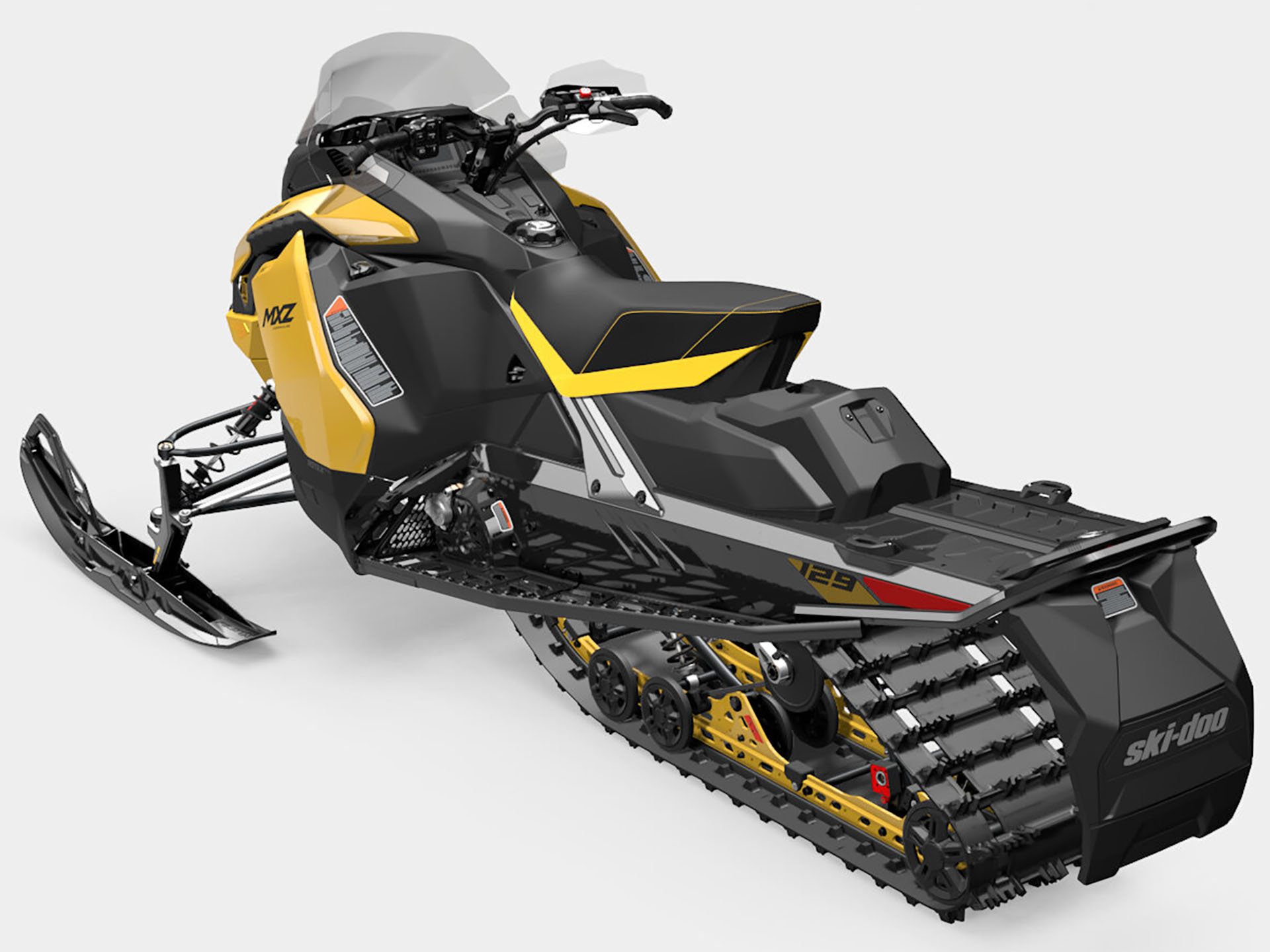 New 2025 Ski-Doo MXZ Adrenaline 129 850 E-TEC ES Ripsaw 1.25