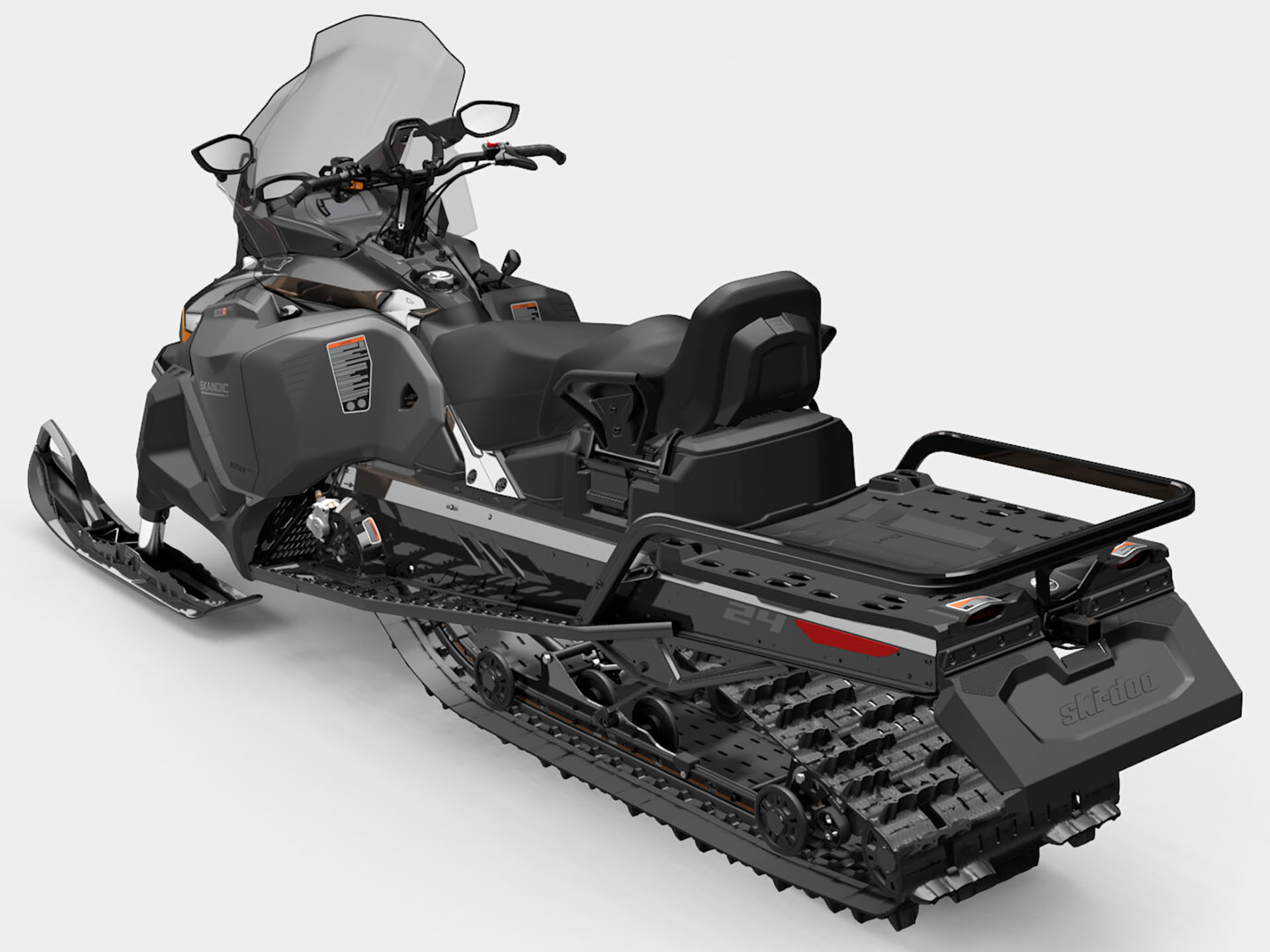 2025 Ski-Doo Skandic LE 600R E-TEC ES Silent Cobra WT 1.5 Track 24 in. in Enfield, Connecticut - Photo 5