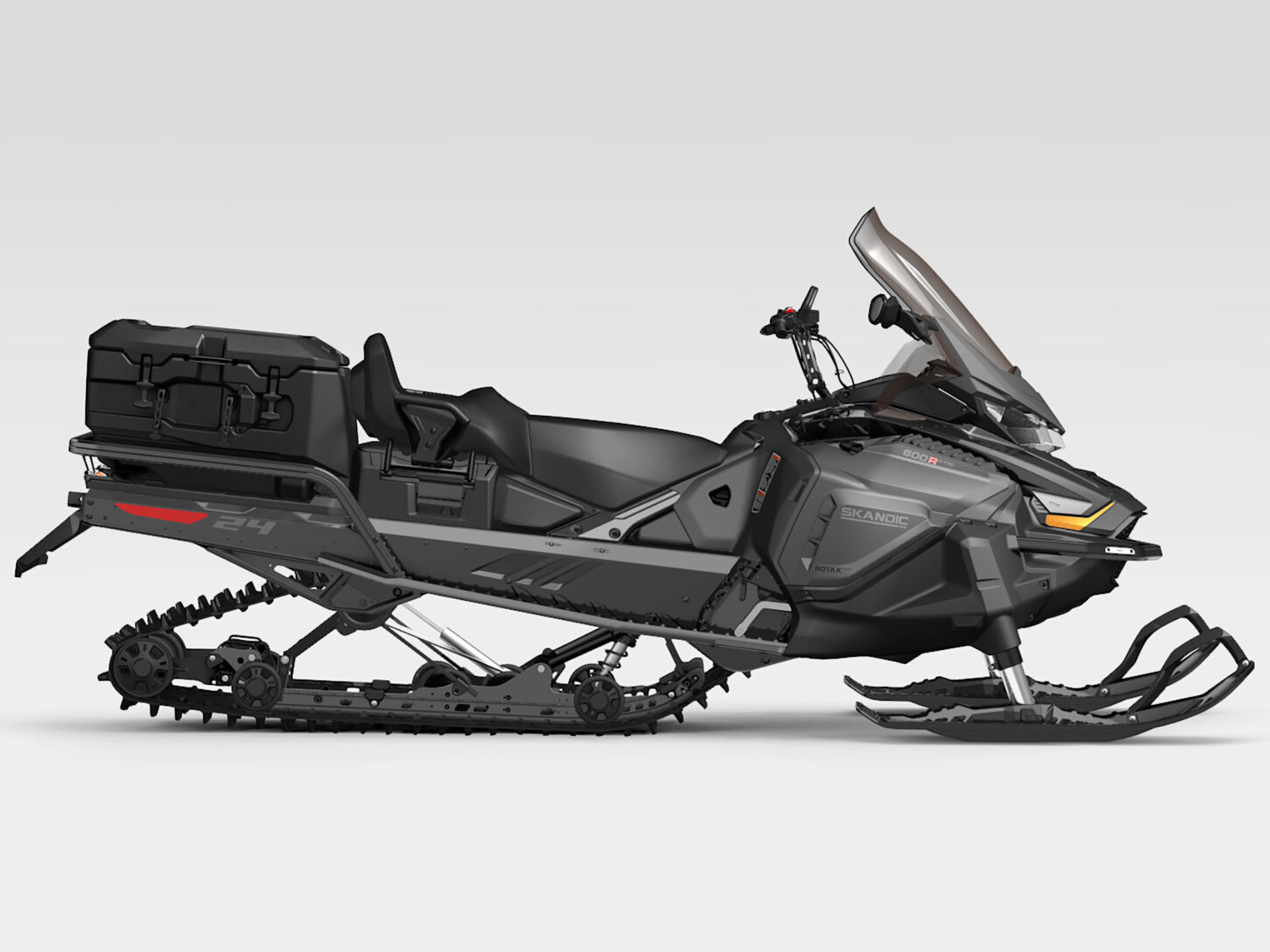 2025 Ski-Doo Skandic SE 600R E-TEC ES Silent Cobra WT 1.5 Track 24 in. in Enfield, Connecticut - Photo 3
