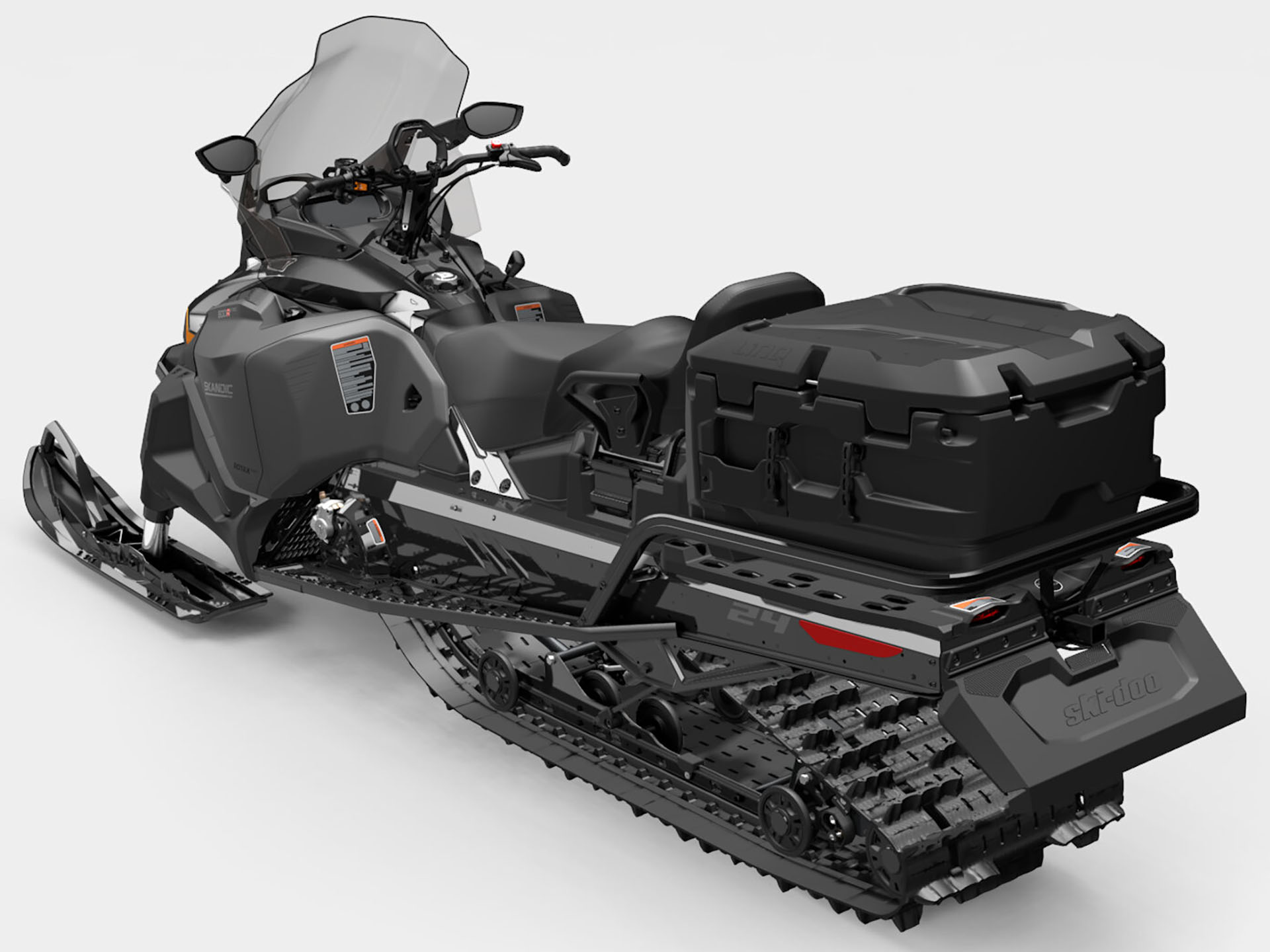 2025 Ski-Doo Skandic SE 600R E-TEC ES Silent Cobra WT 1.5 Track 24 in. in Enfield, Connecticut - Photo 5
