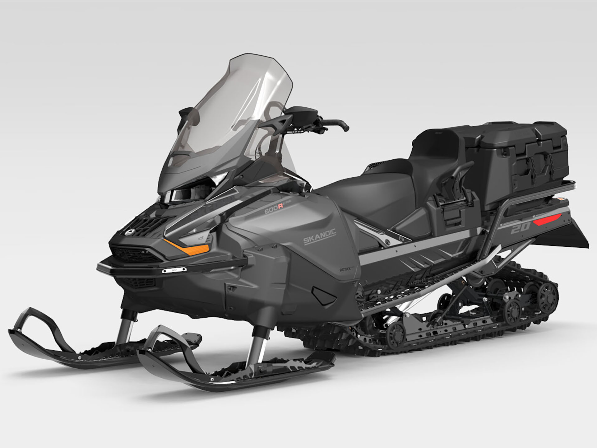 2025 Ski-Doo Skandic SE 600R E-TEC ES Silent Ice Cobra WT 1.5 Track 20 in. in Fairview, Utah - Photo 2