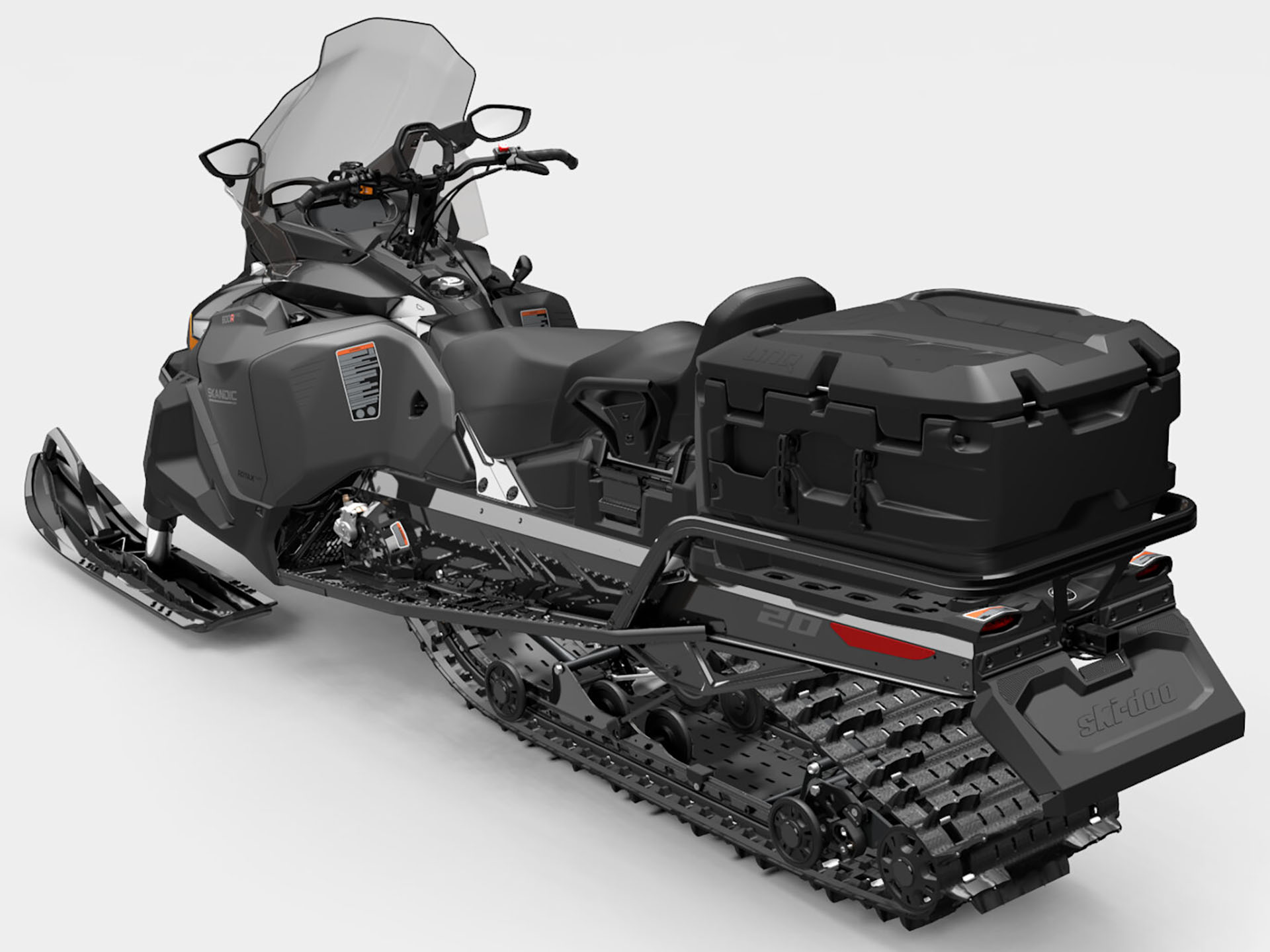 2025 Ski-Doo Skandic SE 600R E-TEC ES Silent Ice Cobra WT 1.5 Track 20 in. in Fairview, Utah - Photo 5