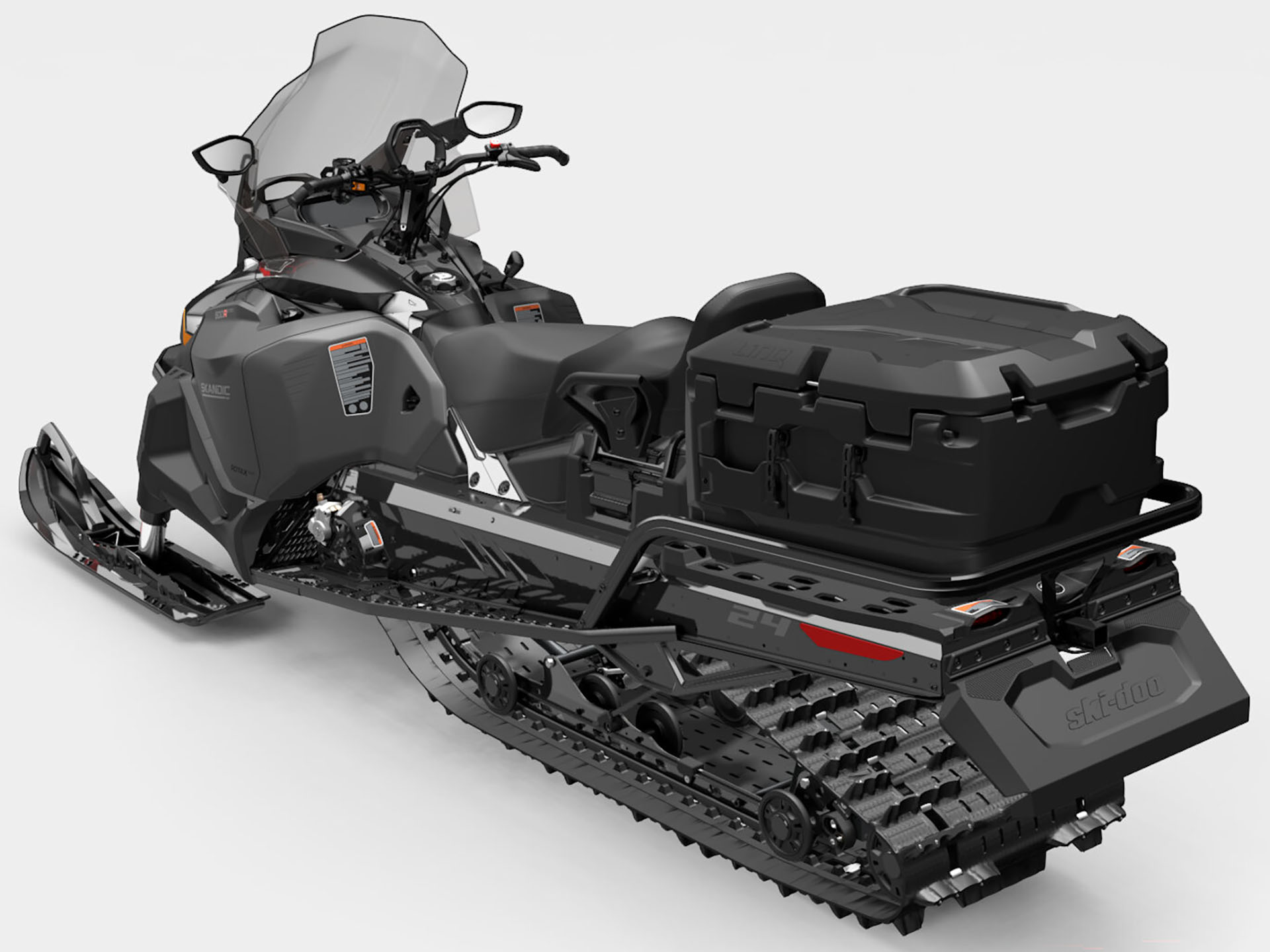 2025 Ski-Doo Skandic SE 600R E-TEC ES Silent Ice Cobra WT 1.5 Track 24 in. in Fairview, Utah - Photo 5