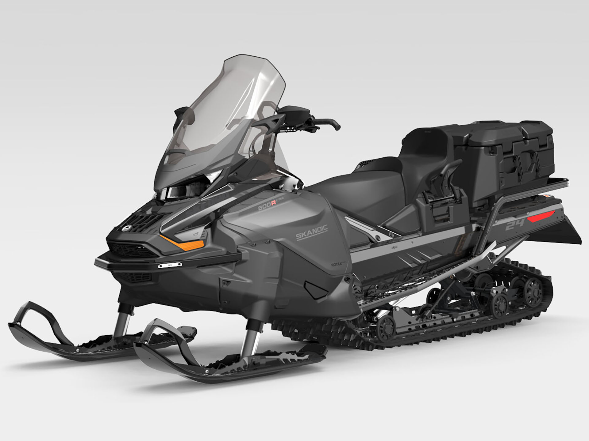2025 Ski-Doo Skandic SE 600R E-TEC ES Silent Ice Cobra WT 1.5 Track 24 in. in Fairview, Utah - Photo 2