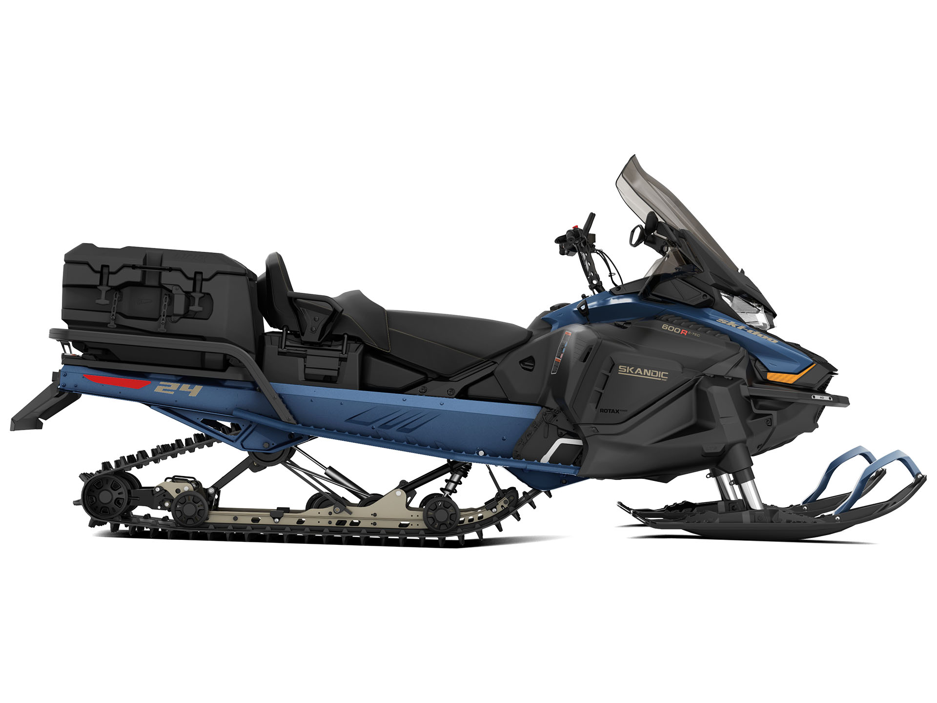 2025 Ski-Doo Skandic SE 600R E-TEC ES Silent Ice Cobra WT 1.5 Track 24 in. in Huron, Ohio - Photo 3