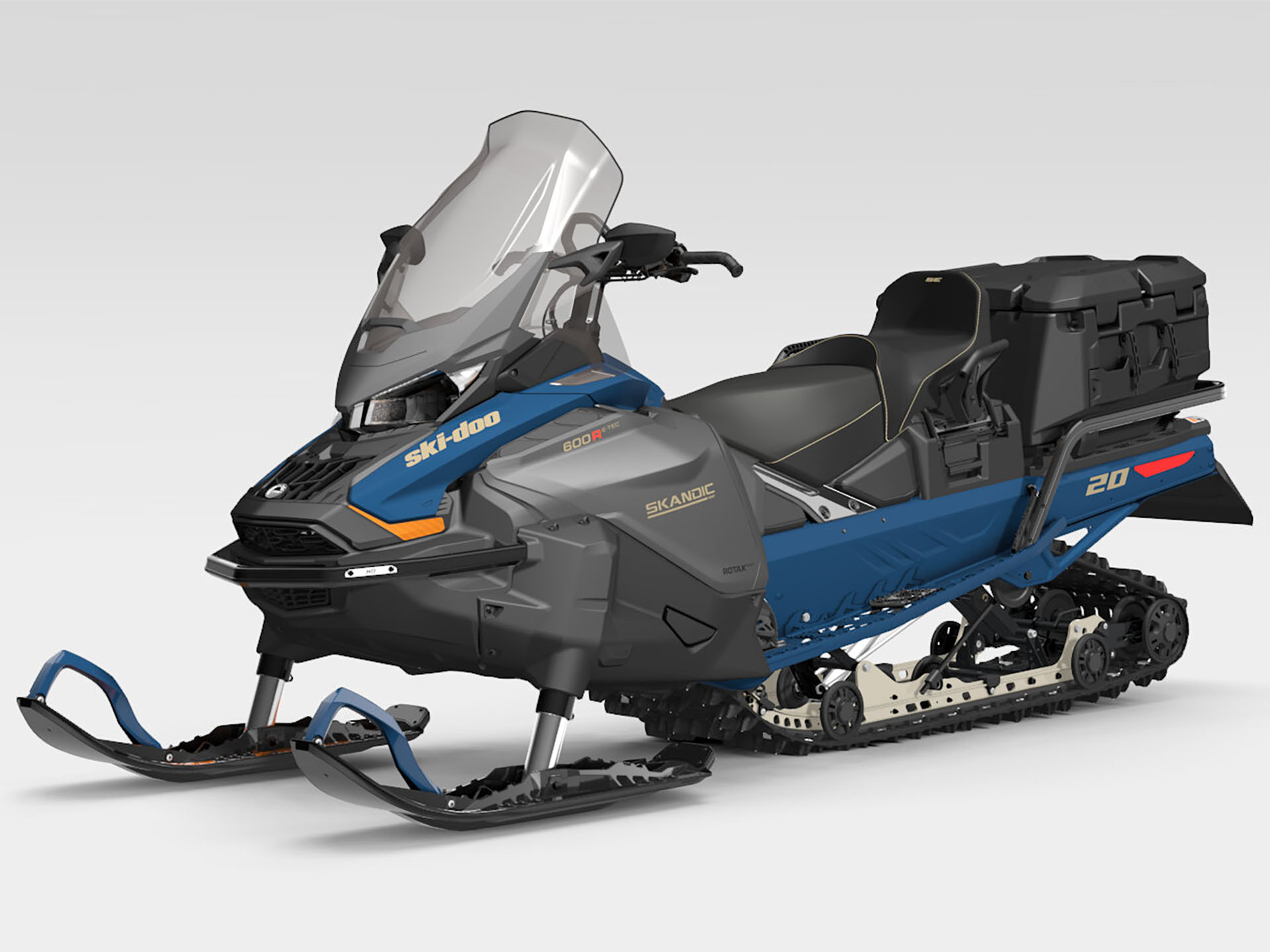 2025 Ski-Doo Skandic SE 600R E-TEC ES Silent Ice Cobra WT 1.5 Track 20 in. in Enfield, Connecticut - Photo 2