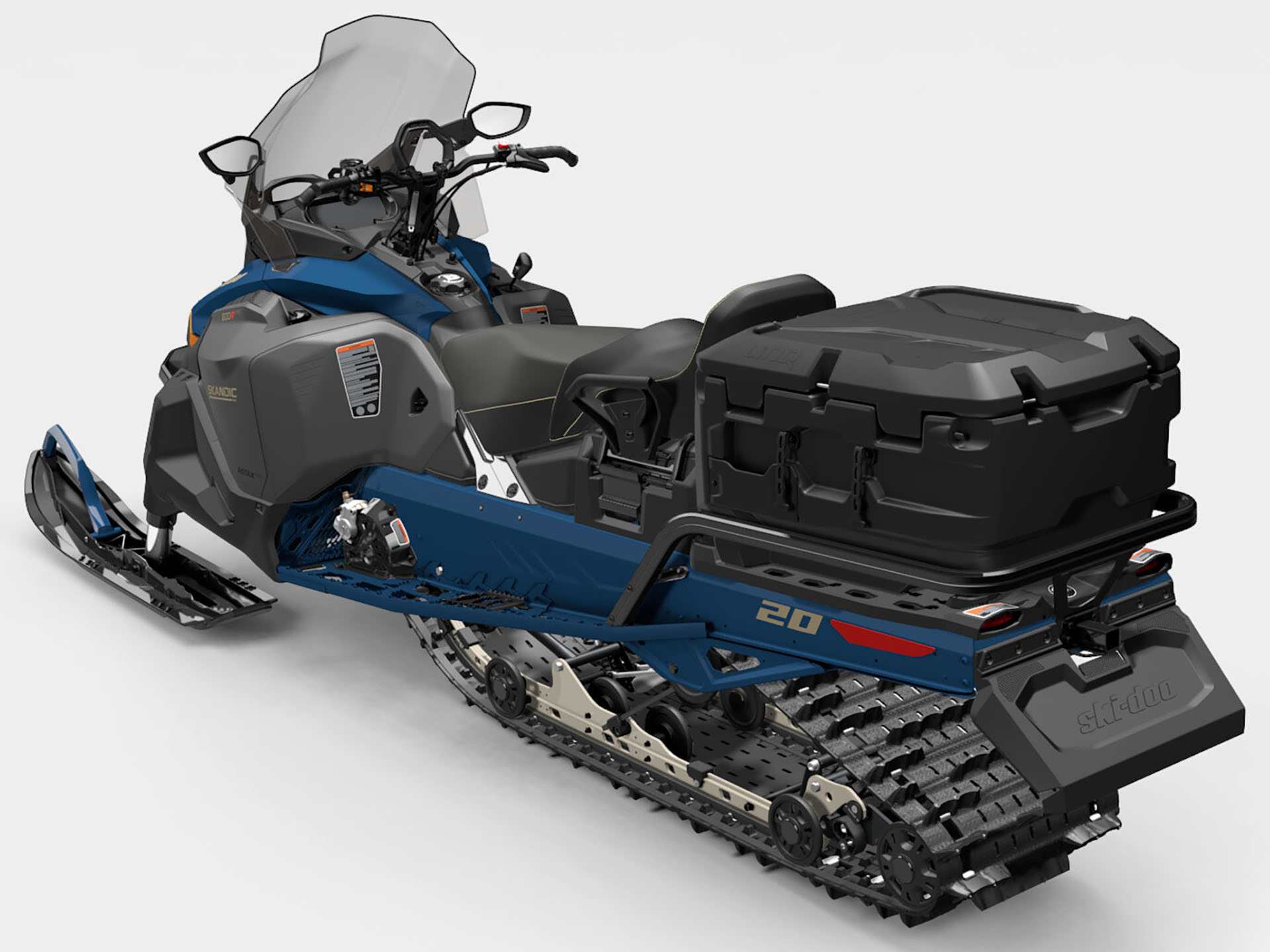 2025 Ski-Doo Skandic SE 600R E-TEC ES Silent Ice Cobra WT 1.5 Track 20 in. in Enfield, Connecticut - Photo 5