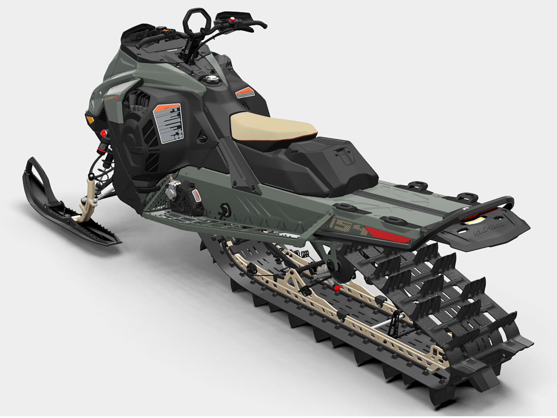 2026 Ski-Doo Summit X w/ Expert Package 154 850 E-TEC Turbo R SHOT PowderMax X-Light 3.0 w/ 10.25 in. Touchscreen HAC in Fairview, Utah - Photo 5
