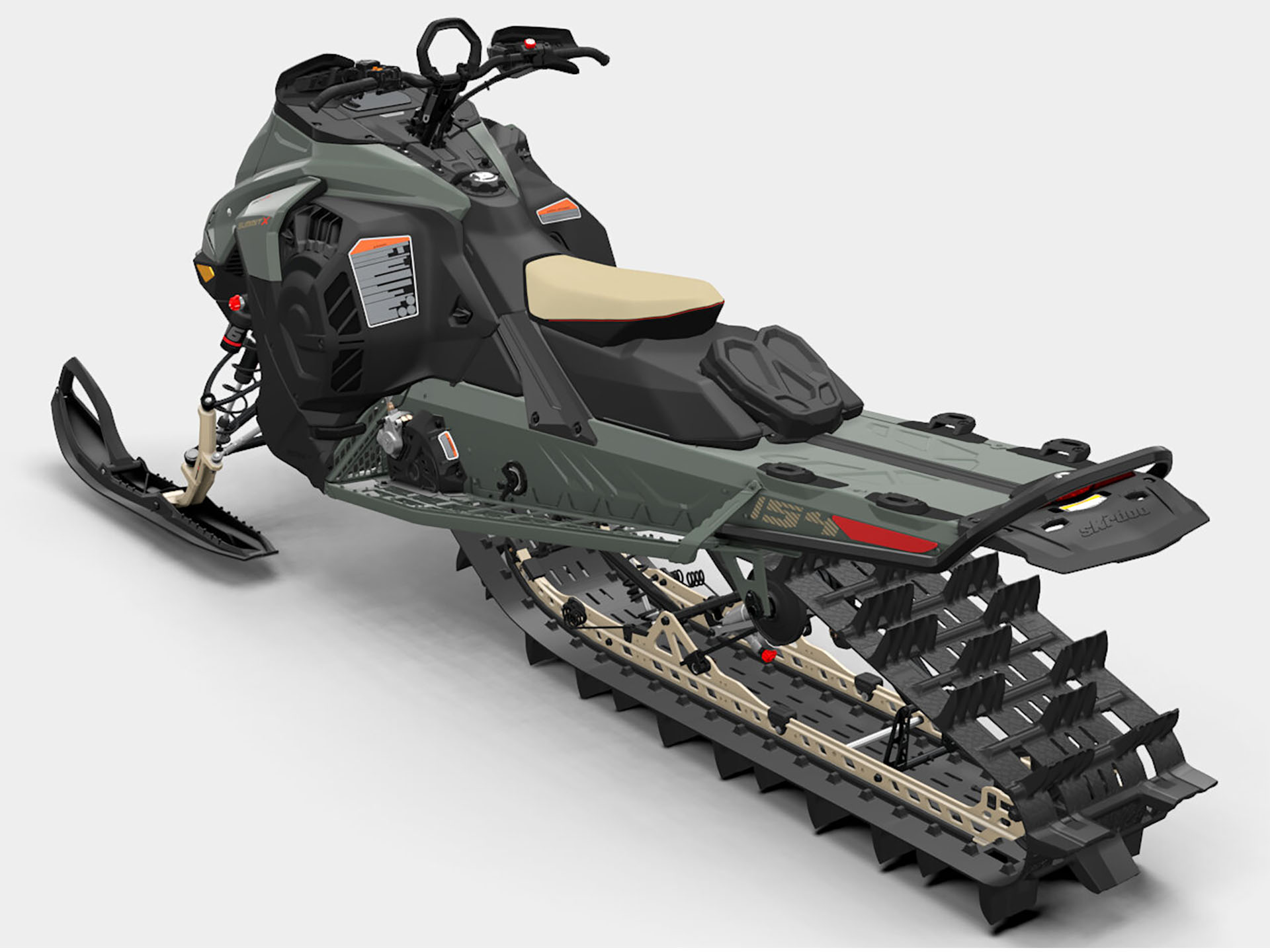 2026 Ski-Doo Summit X w/ Expert Package 154 850 E-TEC Turbo R SHOT PowderMax X-Light 3.0 HAC in Fairview, Utah - Photo 5