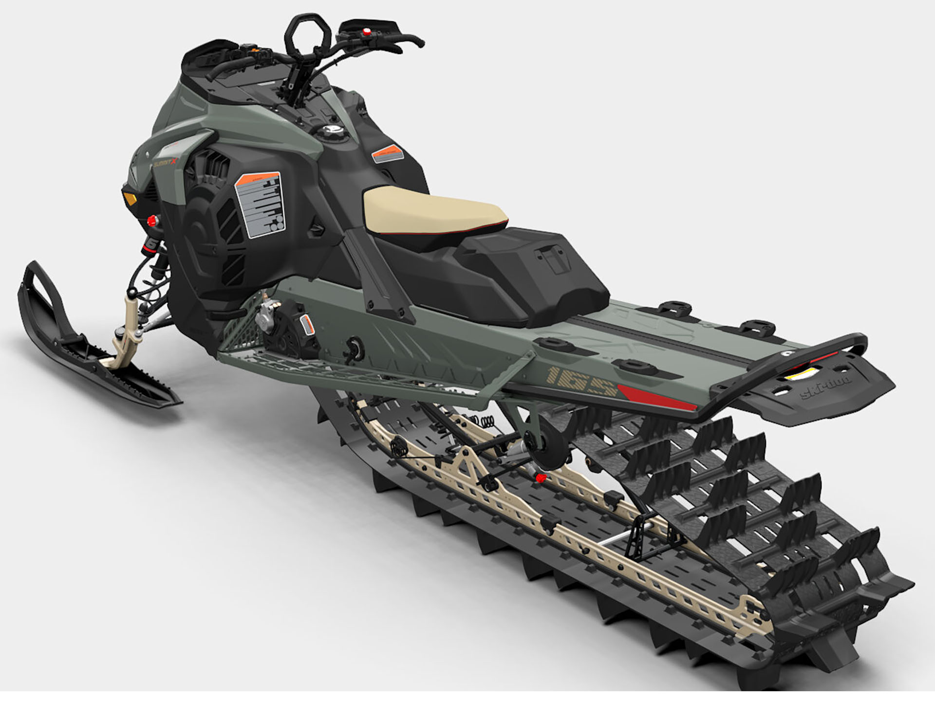 2026 Ski-Doo Summit X w/ Expert Package 165 850 E-TEC Turbo R SHOT PowderMax X-Light 3.0 w/ 10.25 in. Touchscreen HAC in Enfield, Connecticut - Photo 5