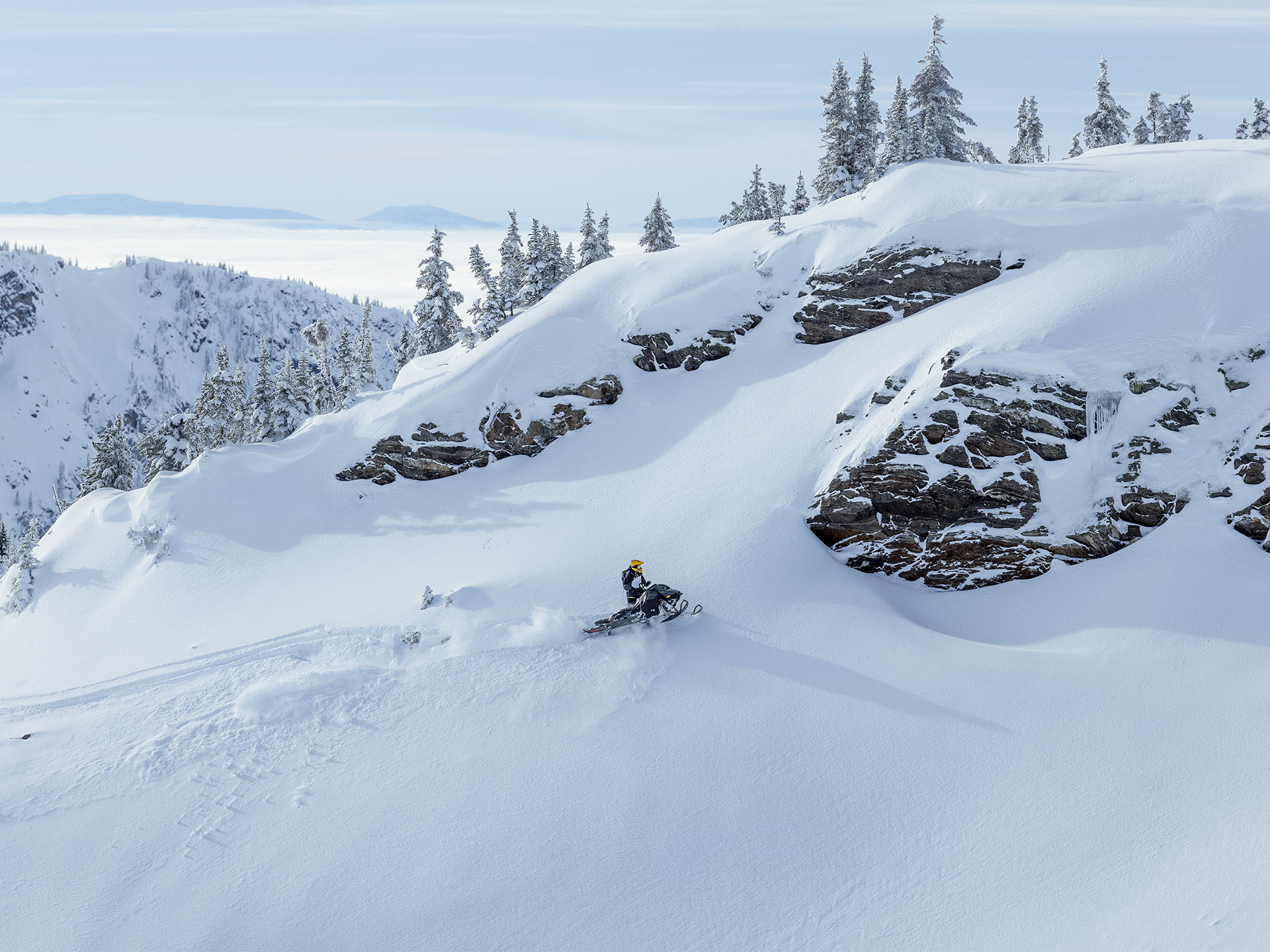 2026 Ski-Doo Summit X w/ Expert Package 165 850 E-TEC Turbo R SHOT PowderMax X-Light 3.0 w/ 10.25 in. Touchscreen HAC in Enfield, Connecticut - Photo 8