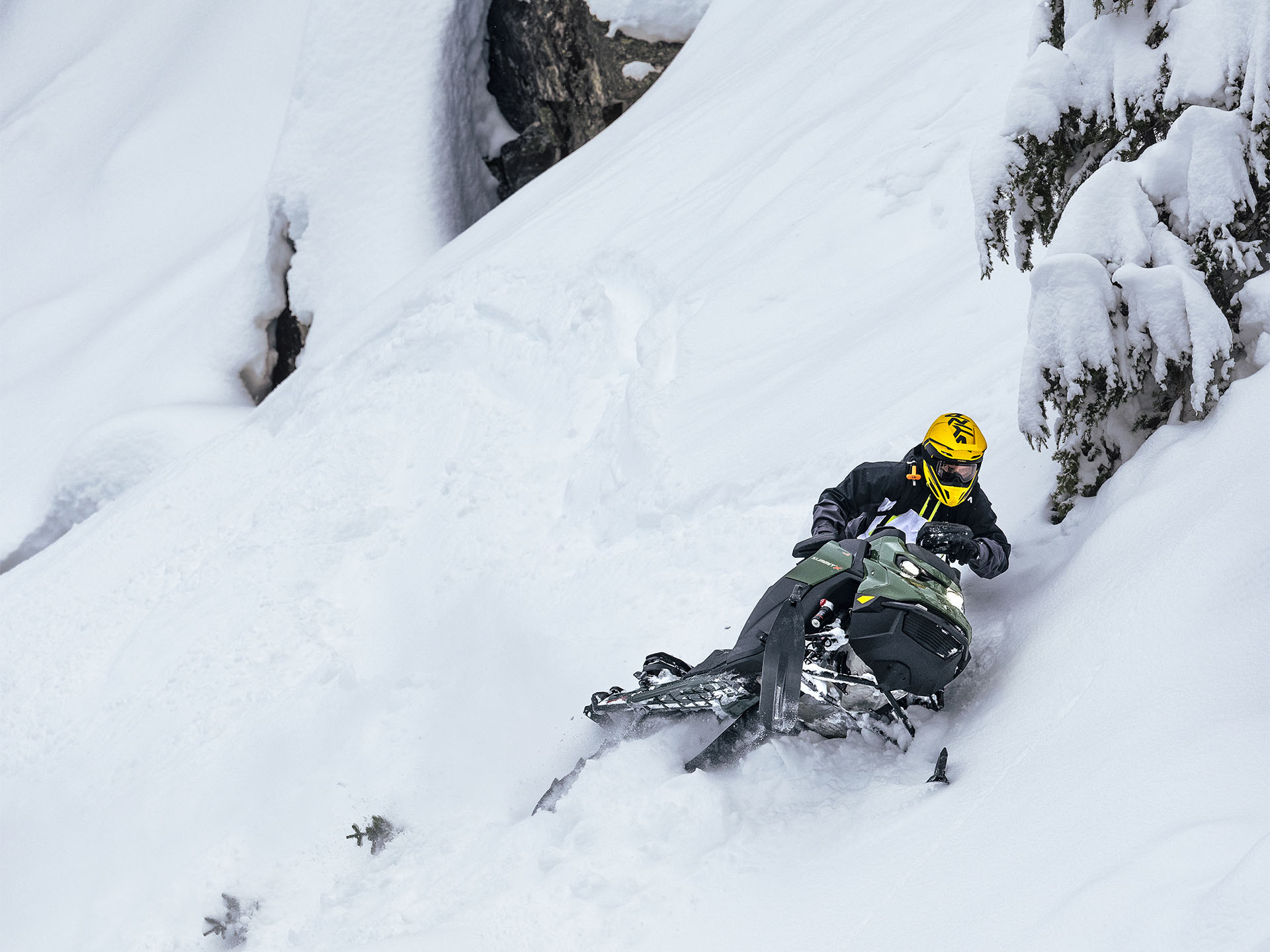 2026 Ski-Doo Summit X w/ Expert Package 165 850 E-TEC Turbo R SHOT PowderMax X-Light 3.0 w/ 10.25 in. Touchscreen HAC in Enfield, Connecticut - Photo 13